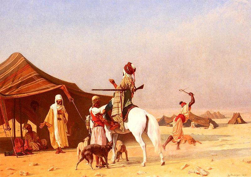 Gustave Boulanger Cest Un Emir oil painting picture